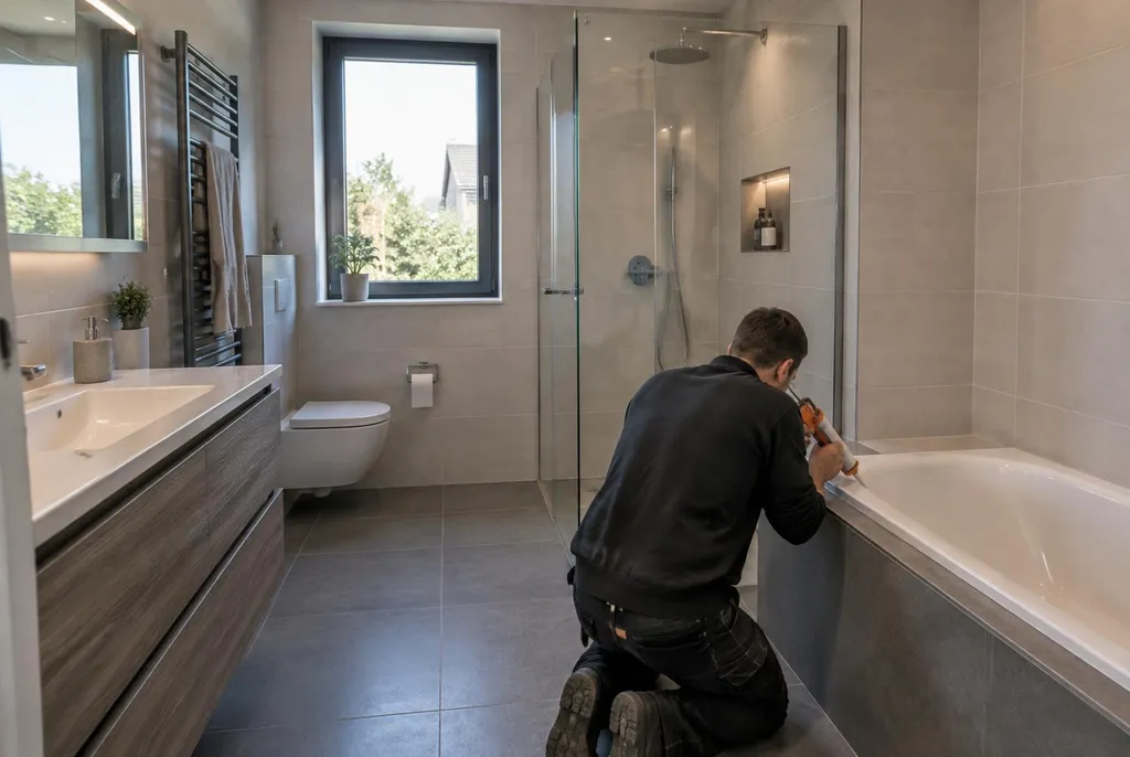 Kitbedrijf Bergschenhoek – badkamer kit vervangen bij de douche